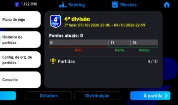 Conta efotball Fun acesso