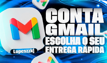 (SEM SMS) CONTAS GMAIL GOOGLE / CONTA OUTLOOK/HOTMAIL NOVA+ ENTREGA AUTOMÁTICA