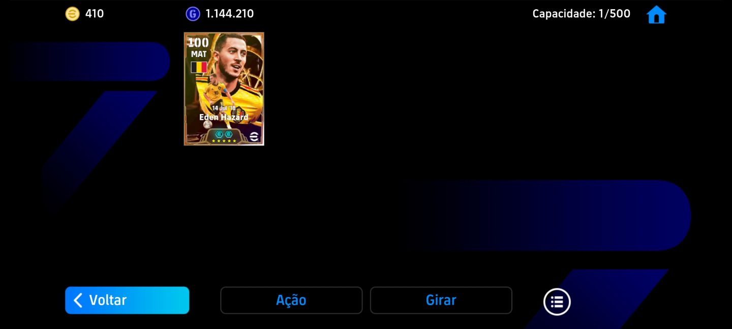Conta com Mbappe, Pacho, Pepe e Eden Hazard Big Time