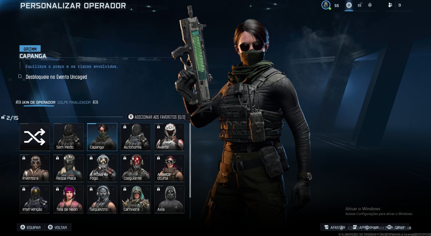 Conta Warzone Ranked Platina 1