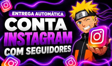 CONTAS INSTAGRAM COM SEGUIDORES BRASILEIROS E MUNDIAIS | ENTREGA IMEDIATA