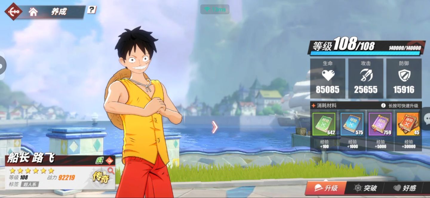 One piece fighting path) lv 108