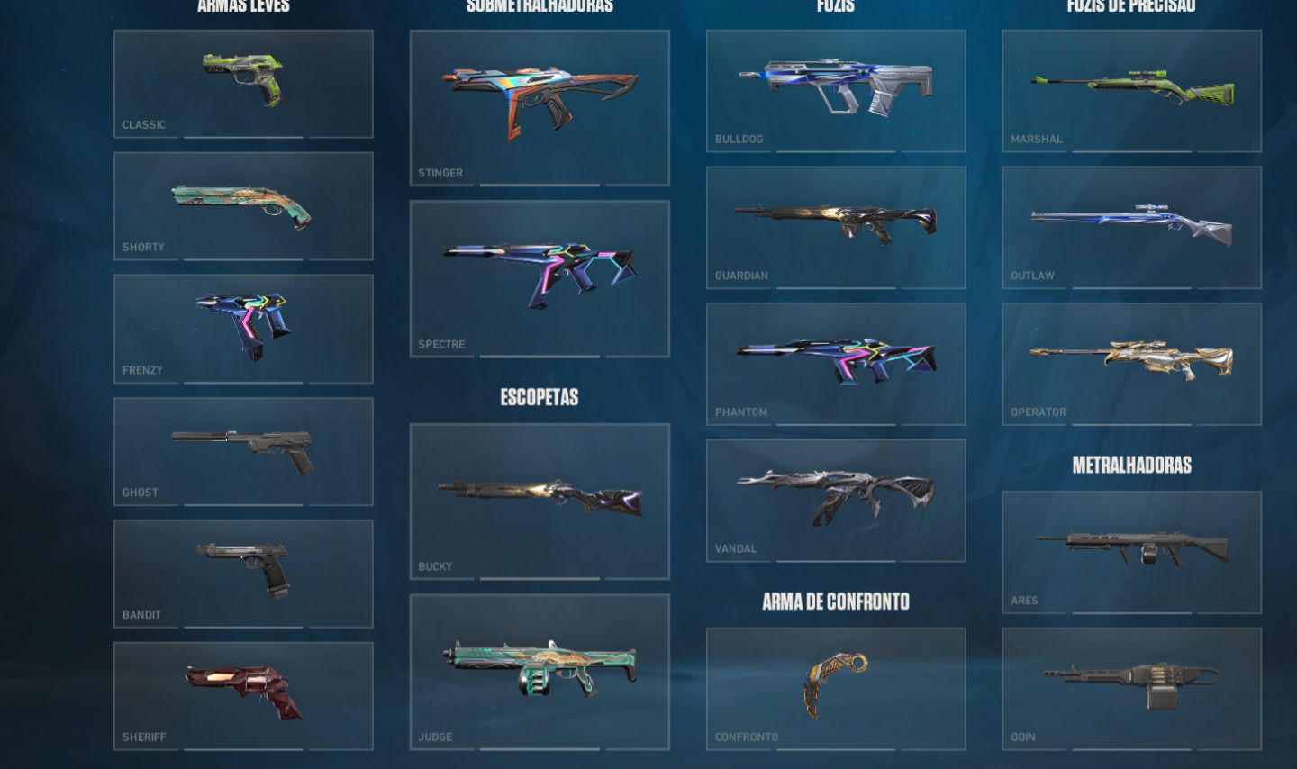 CONTA FULL ACESSO VALORANT + SKINS