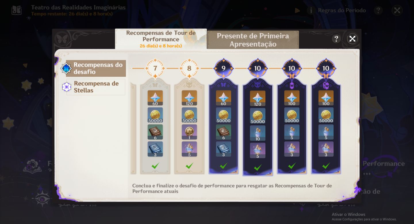 Promo de Conta de genshin impact lvl60, ZZZ lvl 60,honkai star rail lvl 70