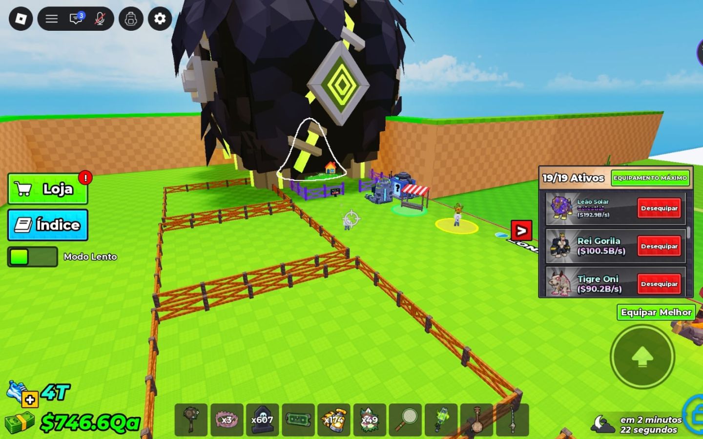 Conta Roblox - Roube Um Ovo 2.6t/s, com um ovo de 1t na base