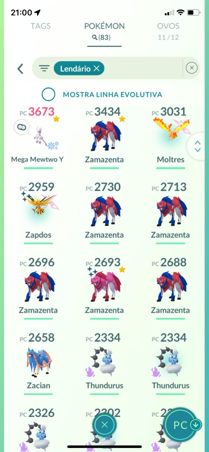 Conta lvl 53