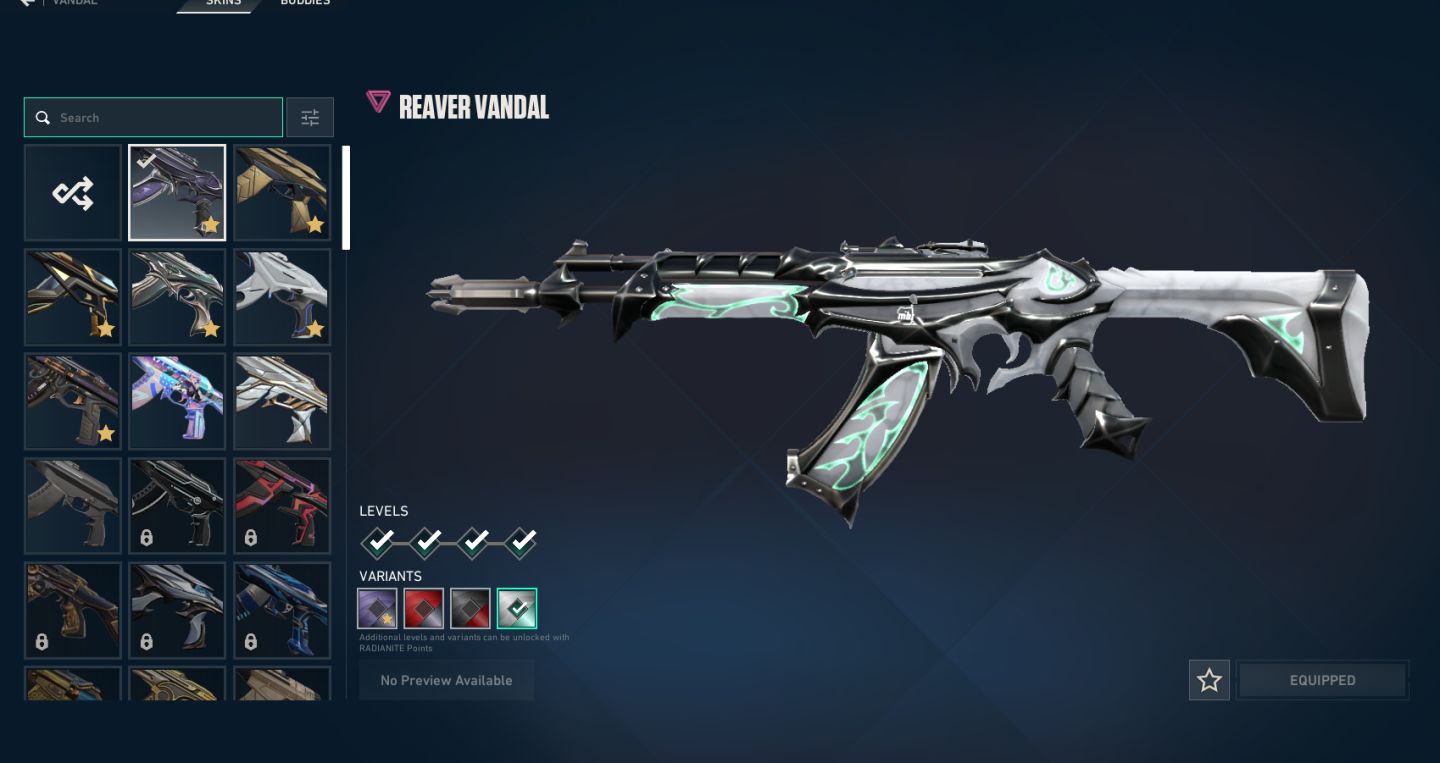 Conta Valorant Ascendente 3 com muitas skins!!