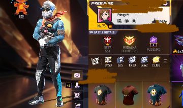CONTA DE FREE FIRE Prime 7