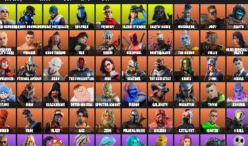 MACHADO LEVIATÃ + 339 SKINS | CONTA FORTNITE TRYHARD EM PROMOÇÃO