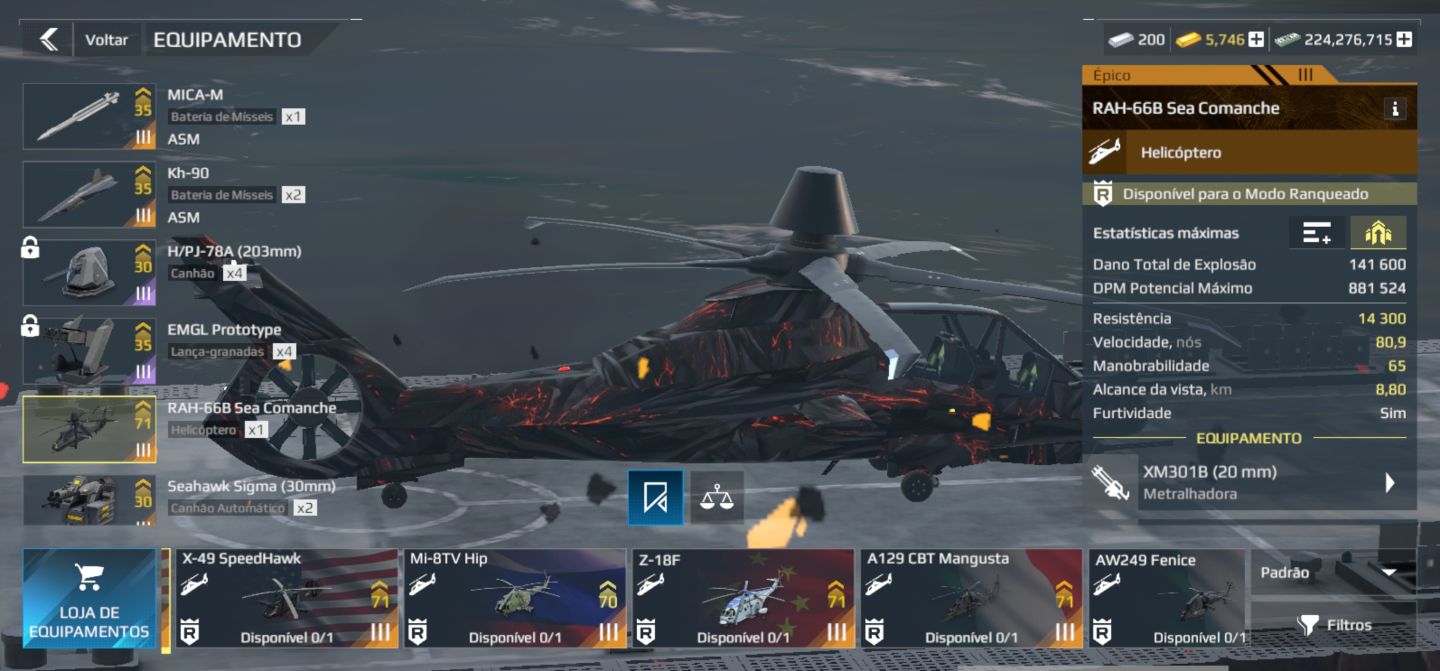 Conta de modern warships