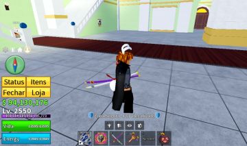 Conta bloxfruits antiga 2550