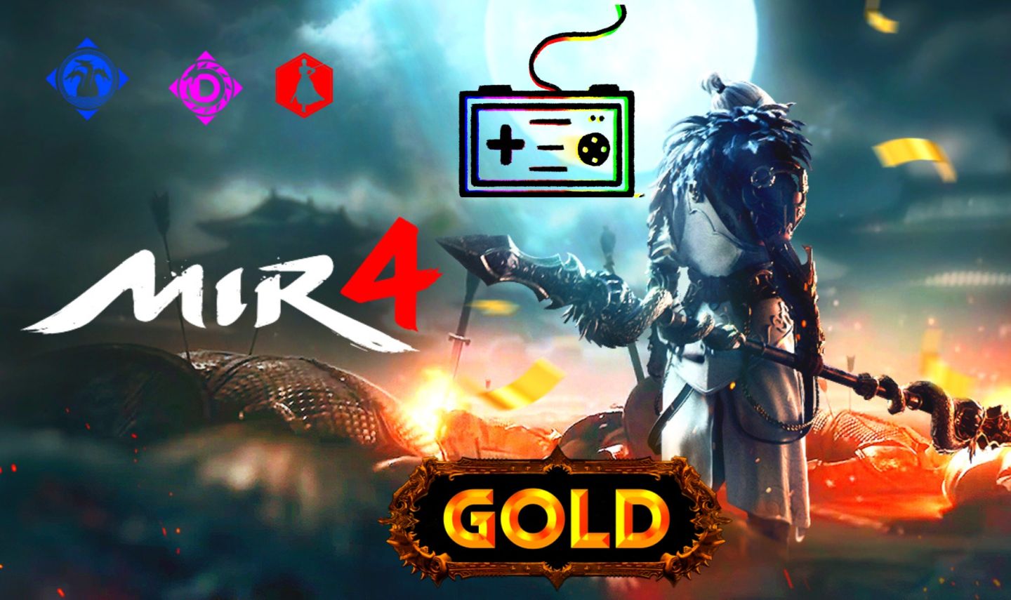 1K Gold Mir4 Todos Os Servidores