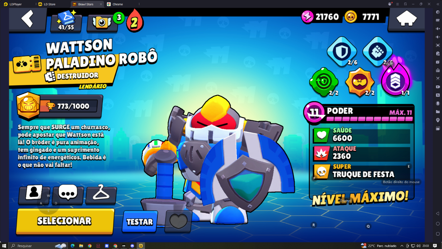Conta Brawl stars 2020