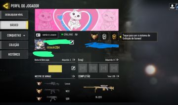 Conta Call of Duty Mobile criada 2019