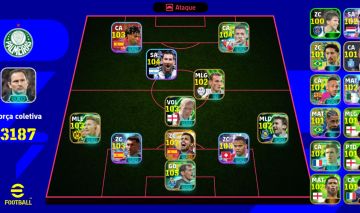[MOBILE] CONTA ENDGAME 3187 FORÇA | RODRI 107 BIG TIME + SUAREZ 104 + CASILL