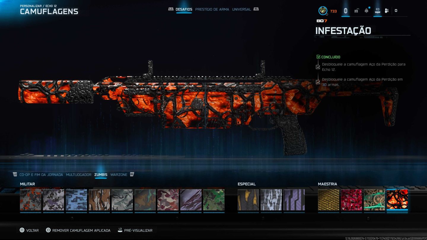 CONTA ENDGAME CALL OF DUTY: WARZONE / BO7 RANKED IRIDESCENTE
