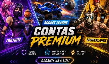 Conta da epic games, skins de fortnite e varios jogos (sem dados de recuperação)