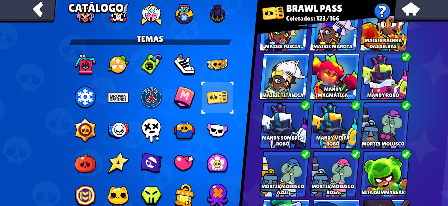 Conta Muito Braba de Brawl Stars