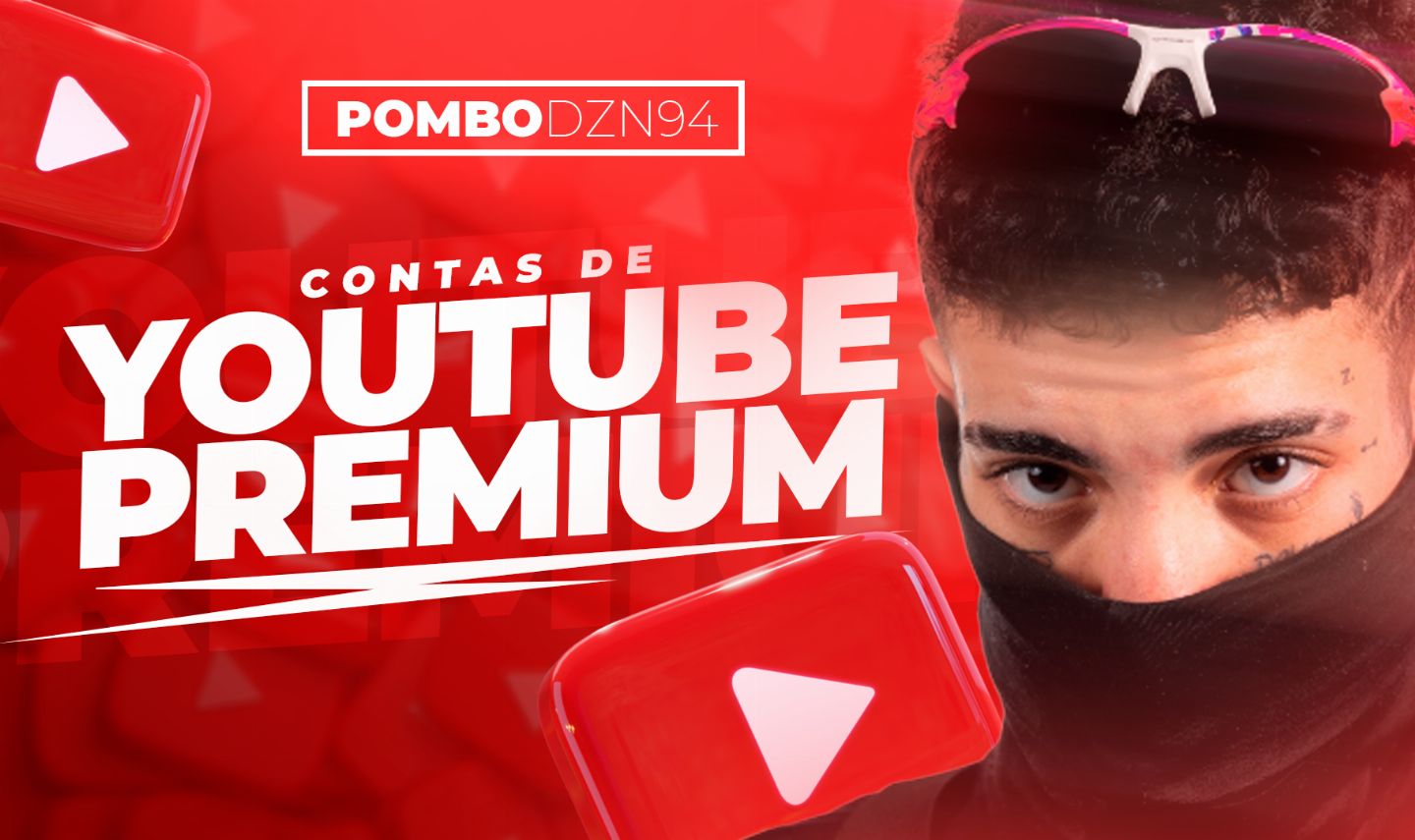 [PROMOÇÃO] YOUTUBE PREMIUM + YOUTUBE MUSIC ( CONVITE ENTREGA AUTOMATICA)