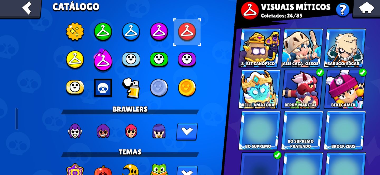 Conta de Brawl Stars 2019 full buffies