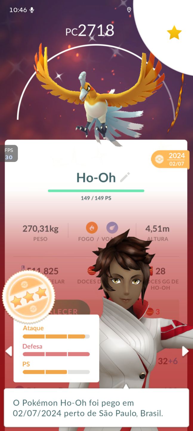 Conta Pokémon Go lvl46 | 21 lendários | 26 shinies