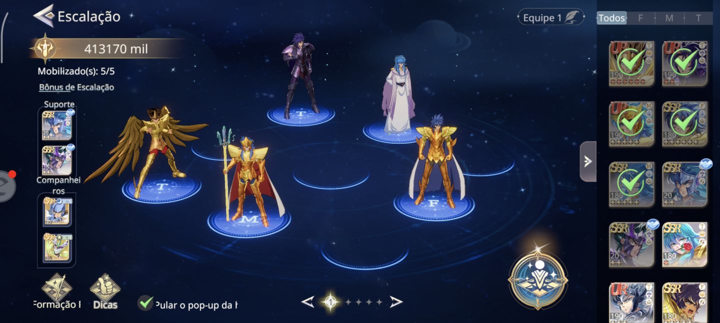 SAINT SEIYA EX | PEGASUS-7 | SAGA SAPURIS UR 92M | +1600 TICKETS