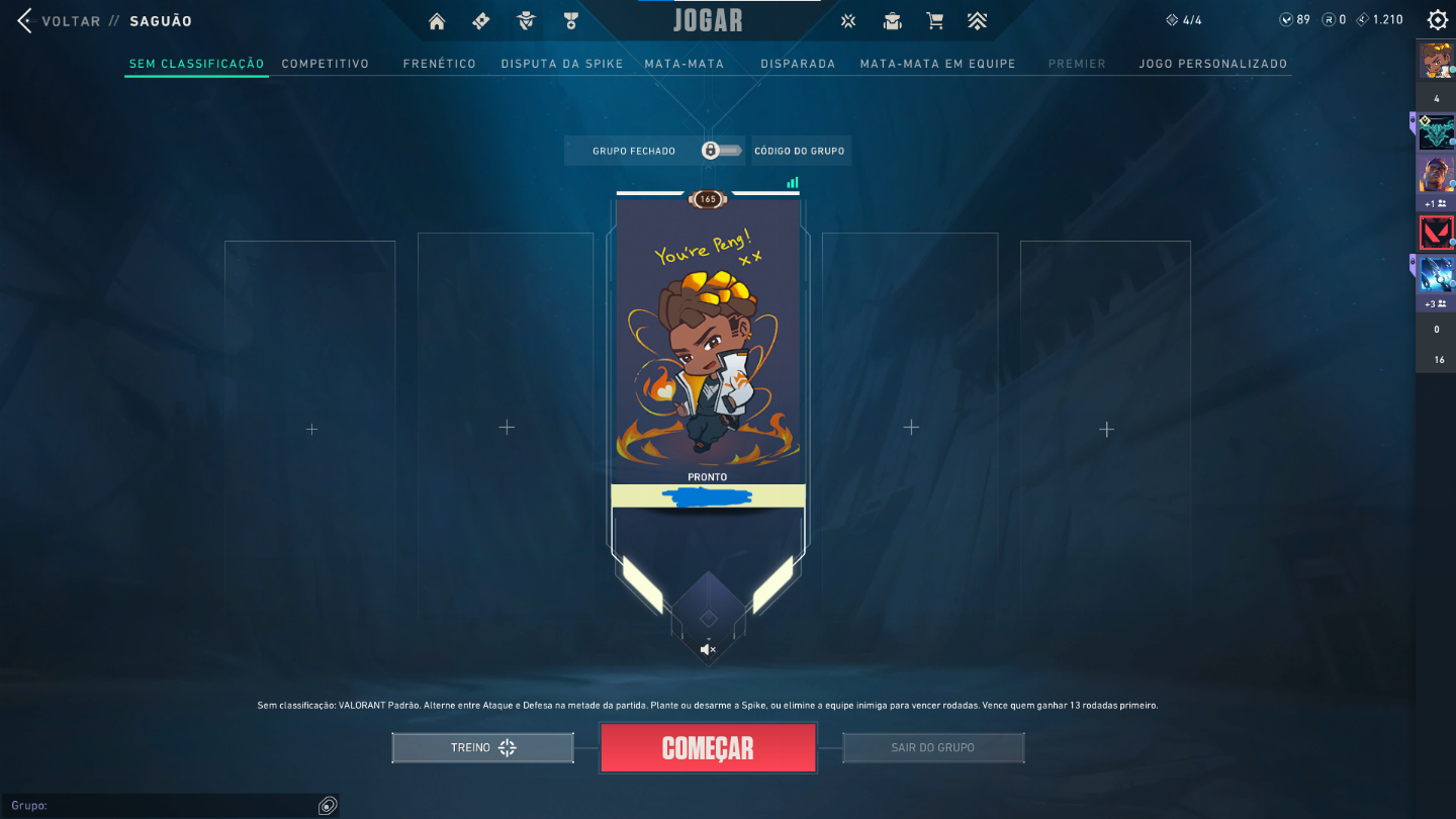 Conta de Valorant e LoL, muito boa e barata, ambas com muitas skins