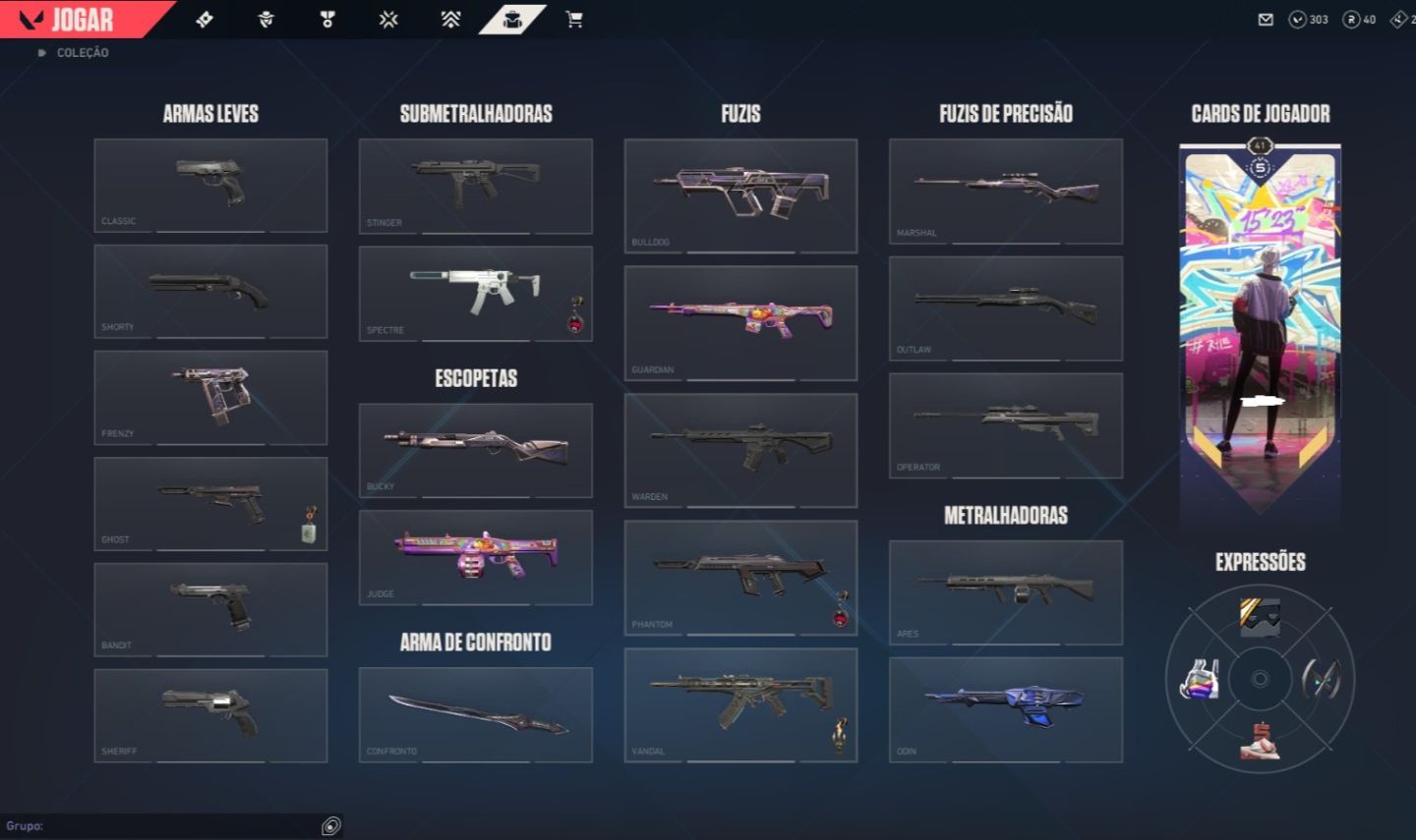 CONTA VALORANT COM SKINS KURONAMI ÚLTIMAS LANÇADAS! FULL ACESSO