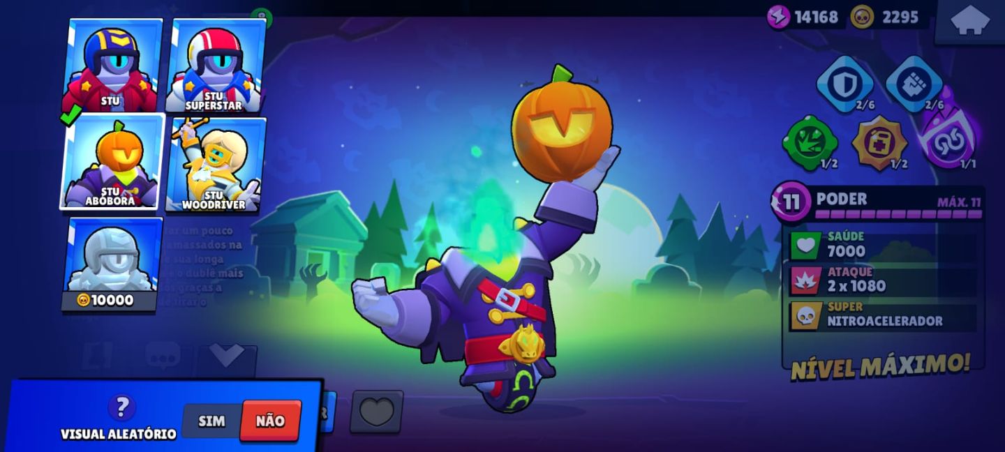 CONTA DE 2019 COM SKINS IMPOSSIVEIS DE CONSEGUIR +16 BRAWLERS NIVEL 11 !!!