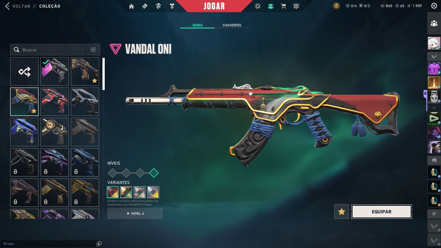 Conta Valorant BETA BR | Champions 2022 + Skins Raras | Full Acesso