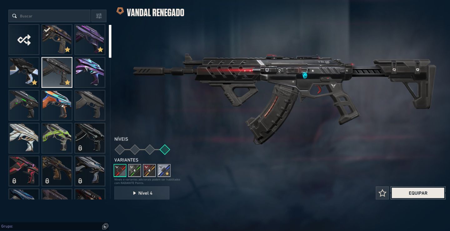 CONTA VALORANT PREMIUM | VANDAL PRELÚDIO + EX.0 +RENEGADO|PHANTOM RECONHECIMENTO