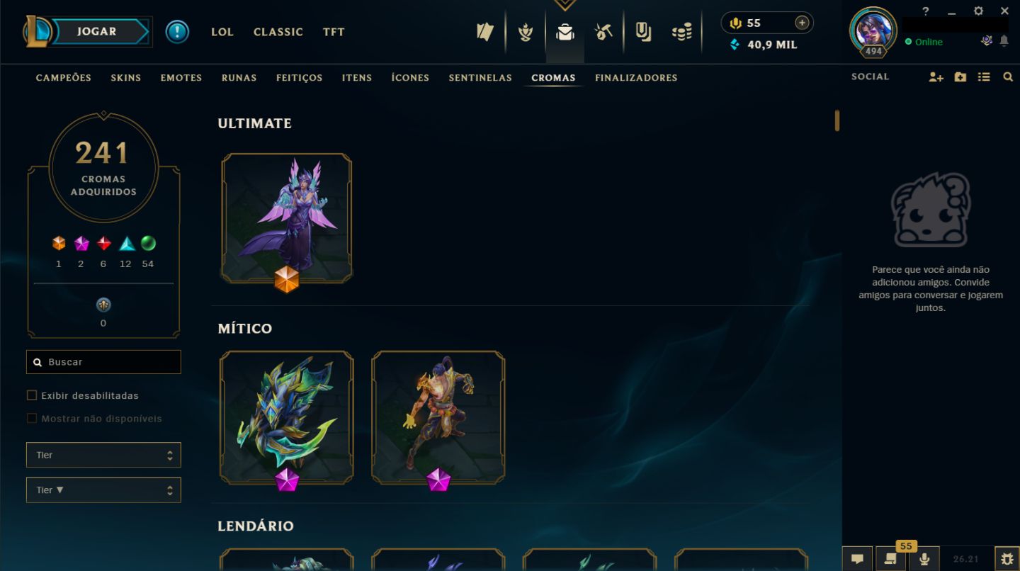 Conta Esmeralda - 556 Skin