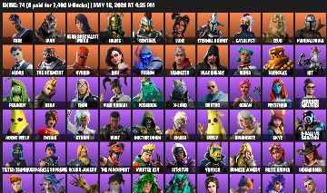Conta Fortnite 74 Skins | Midas, Mandalorian, Doctor Doom
