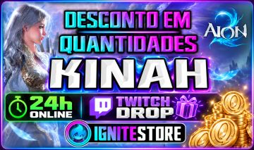 AION 2 - KINAH E TWITCH DROP - TODOS SERVIDORES - AION2(DESCONTO EM QUANTIDADES)