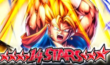 VEGITO SSJ LR 14 ESTRELAS+ VEGITO BLUE LF 14 ESTRELAS+EQUIPAMENTO+ZENKAIS