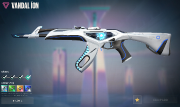 CONTA VALORANT, VANDAL ION, PLATINA 2