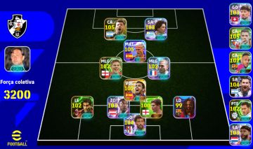 CONTA EFOOTBALL COM 2 BLITZ CUTLER E RODRI BIG TIME 3200 DE FORÇA COM CRAQUES
