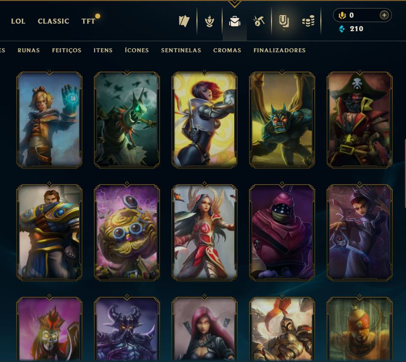 SKIN FIORA ESPADA ALADA + [ UNRANKED CONSERVADA ] + [ TROCA NICK ]