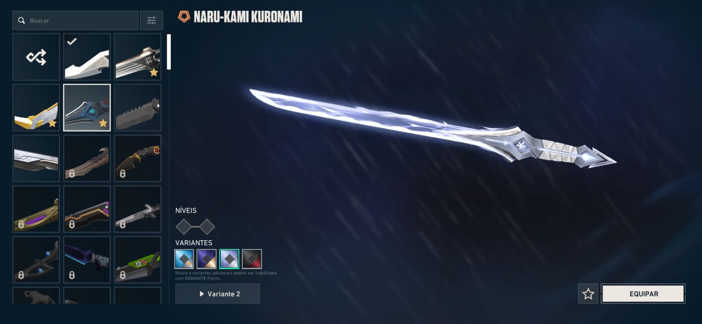 Conta c 4 skins de faca(kuronami 2) - vandal neo oeste-phantom serpentálica E+