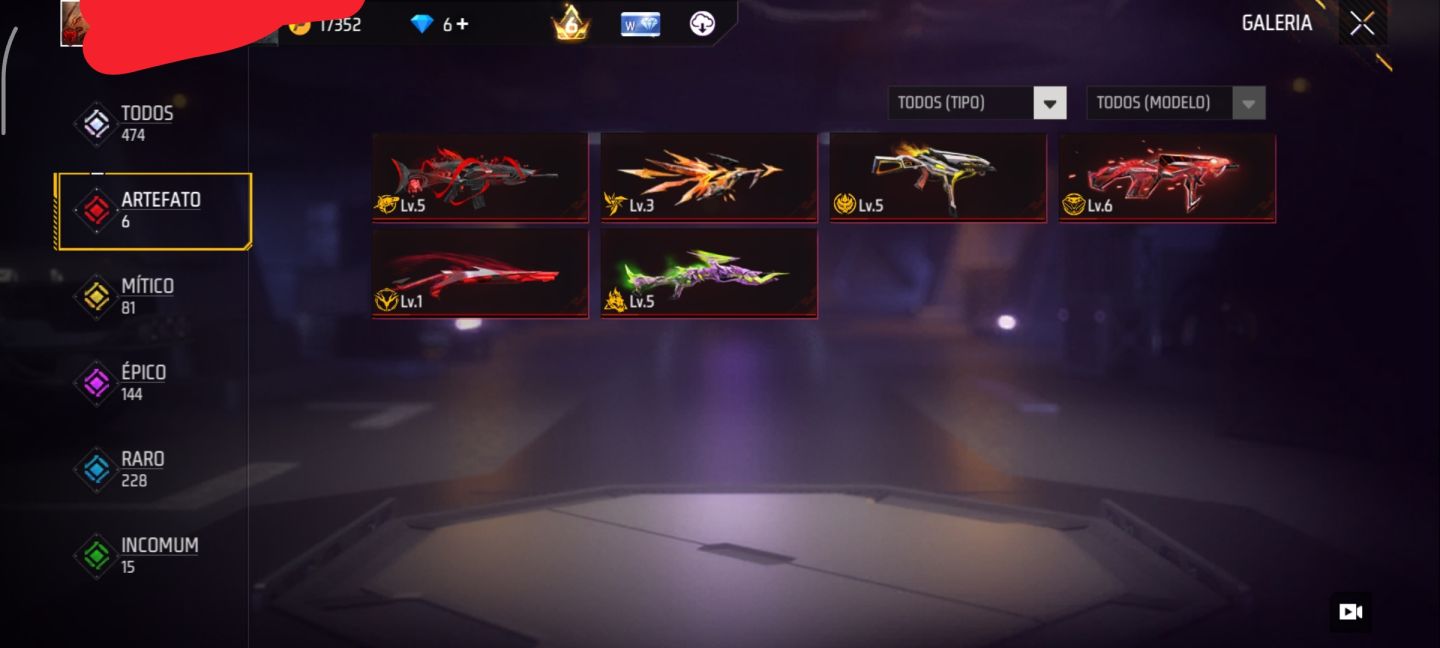 CONTA PRIME 6- 6 EVOLUTIVAS - 24 PASSES INCLUINDO MANO MAX - 2 PUNHOS - 7 ANOS!