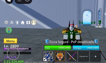 Conta Blox fruits 5 raça v4 full