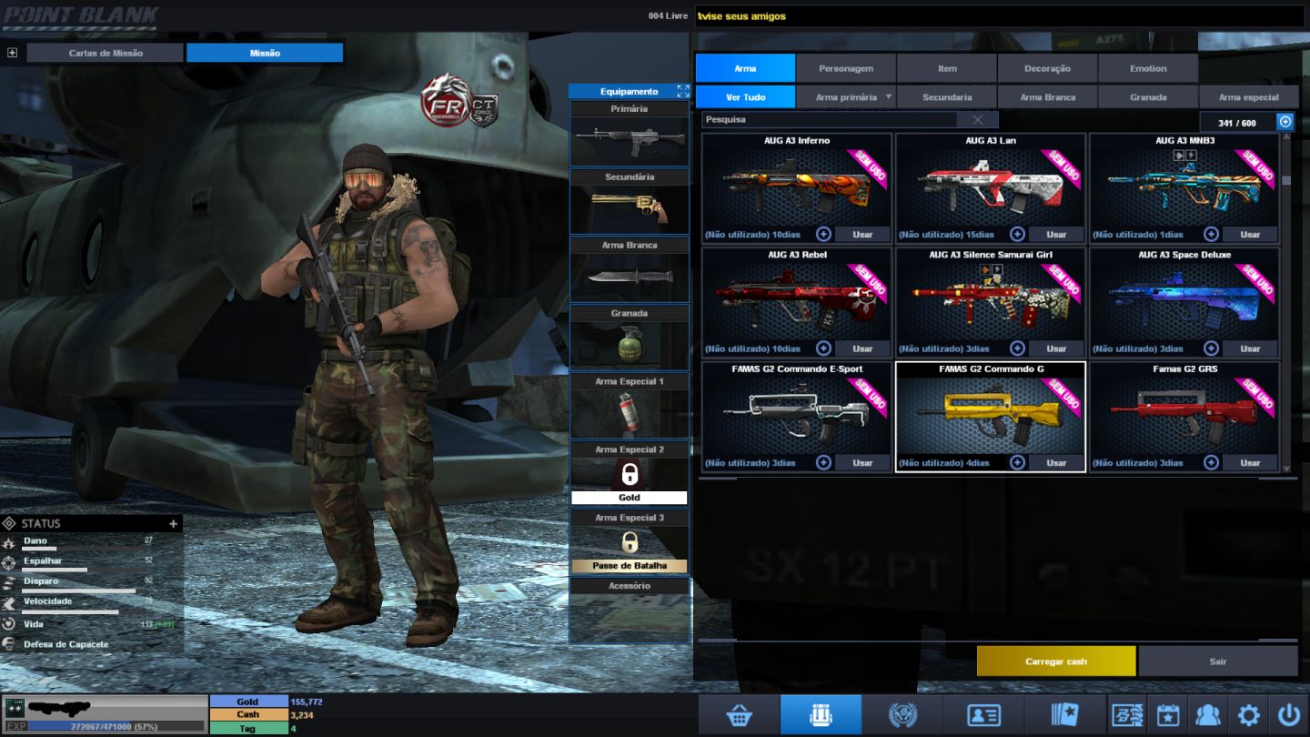 Conta Tenente Coronel 4 Point Blank