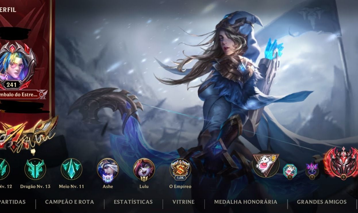 Conta wild rift, todos os campeos, 45k de coleção de skin