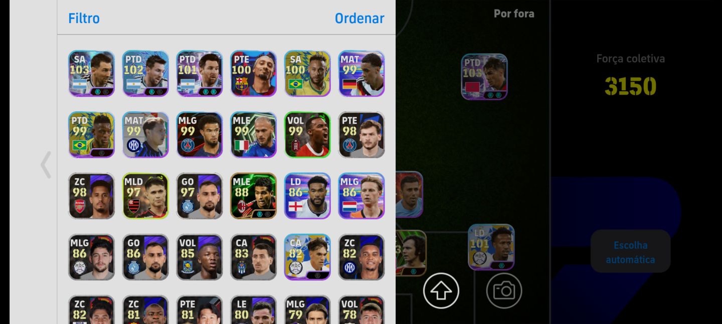 Conta de efootball antiga braba