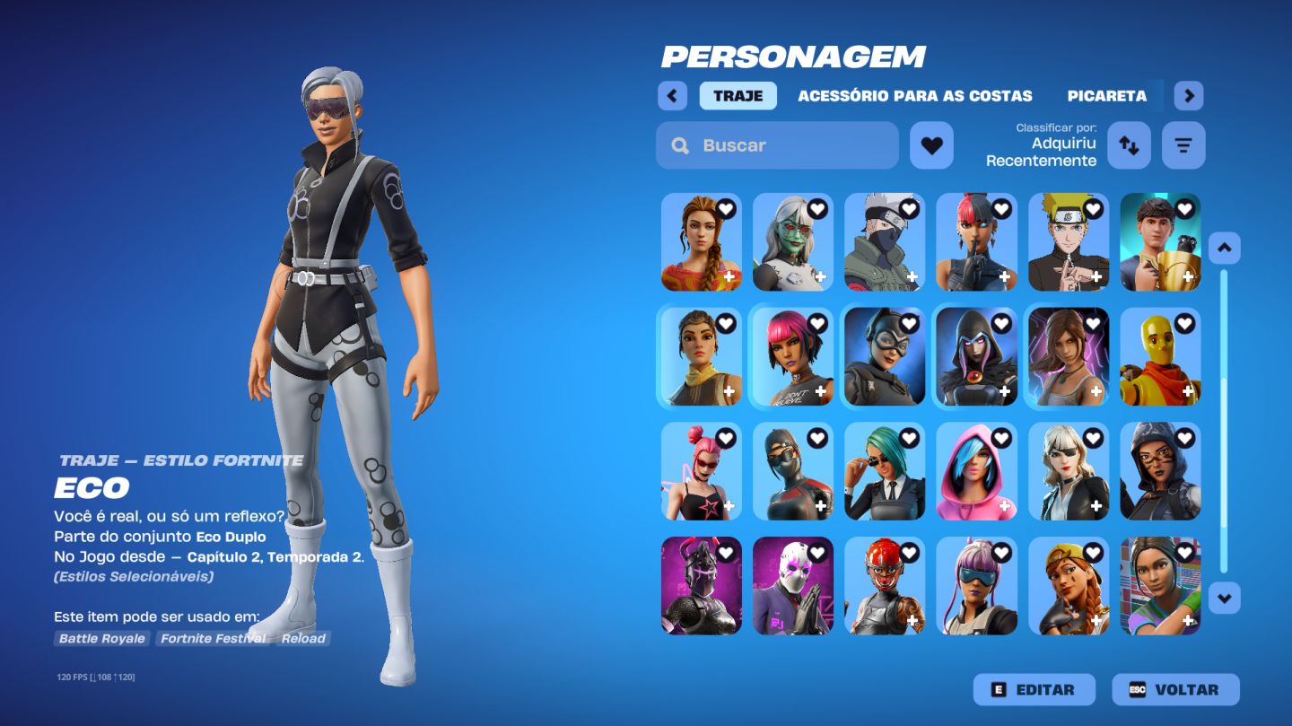 CONTA FORTNITE OG | DESDE A TEMPORADA 7 DO CAPÍTULO 1 | ÚNICO DONO