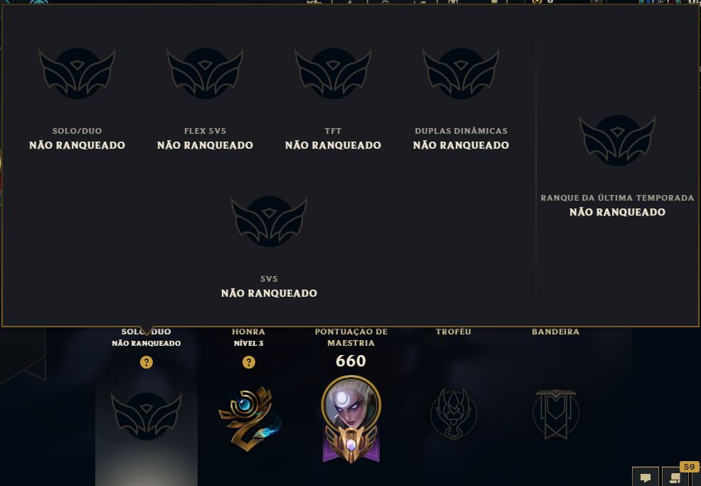 Conta League of Legends LVL 315 - 312 Skins - 167 Campeoes.