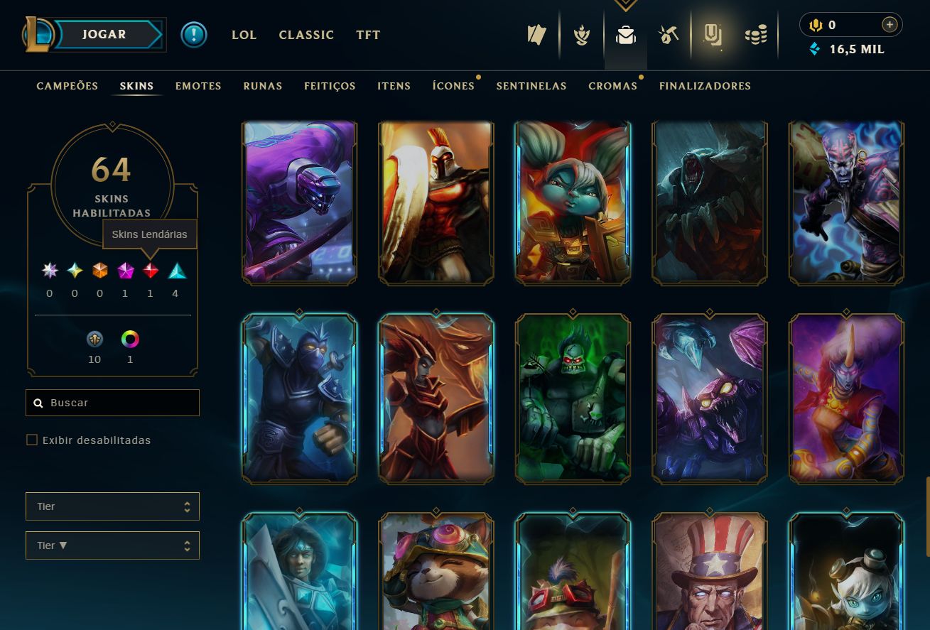 [ACESSO IMEDIATO] Ferro II 0% WR afundada 64 skins fora da md5