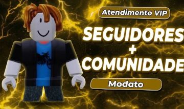 [ROBLOX] Seguidores + Comunidade (Melhor do site)