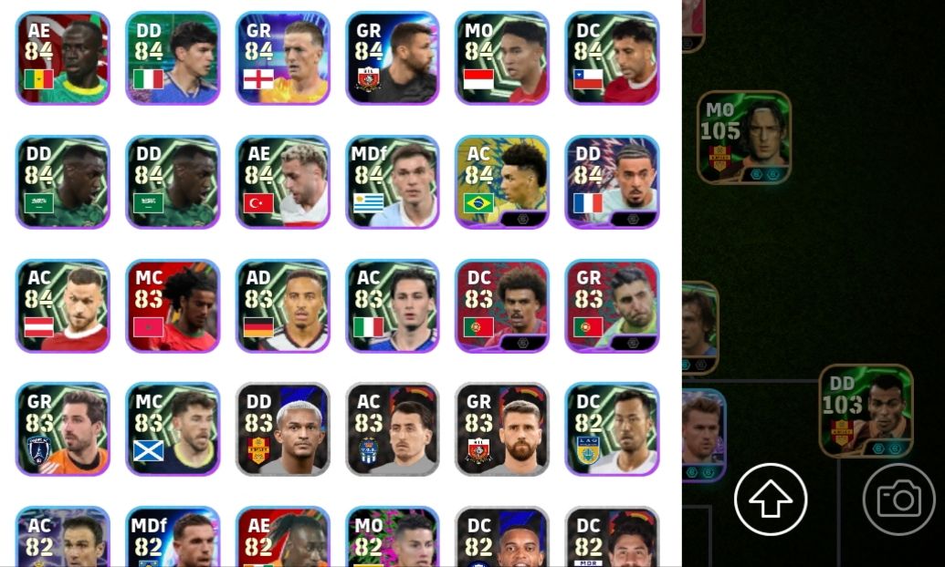 Conta efootball mobile 3200+