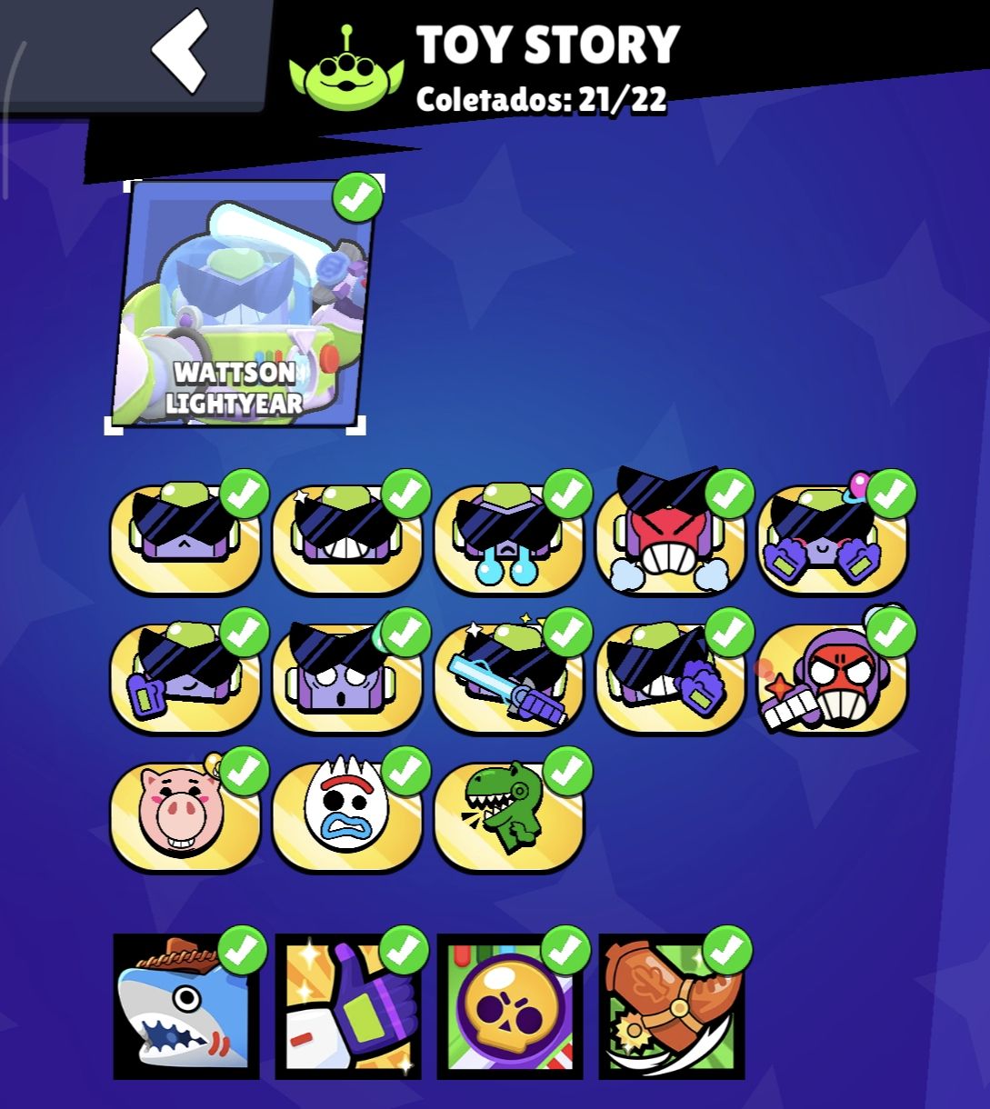 CONTA DE BRAWL STARS RARA 2020